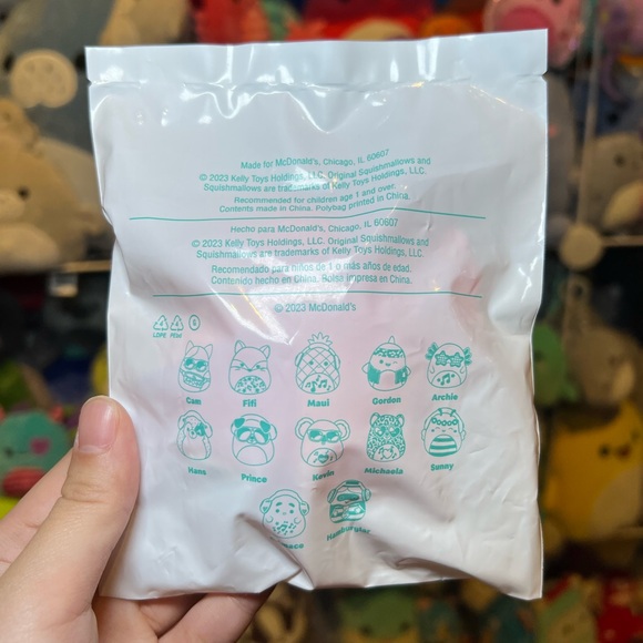 Squishmallows McDonald’s 4” Archie Stuffed Plush - Picture 2 of 2